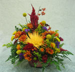 fall flower arrangement